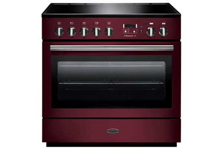 Piano de cuisson Falcon rouge airelle chrome 90 cm induction PROP90FXEICY/C-EU Falcon