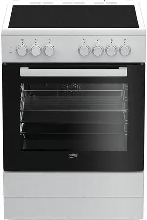 Cuisinière vitrocéramique Beko FSE67100GWS Beko