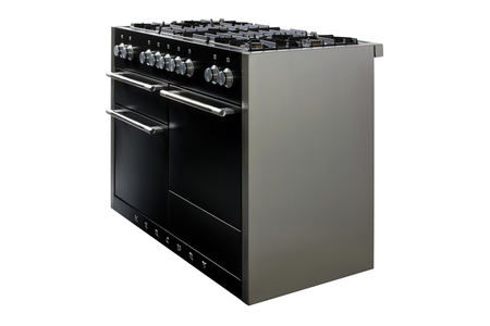 Piano de cuisson Falcon noir mat inox poli 120 cm gaz MCY1200DFMB/-EU Falcon