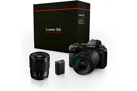 Appareil Photo Hybride Panasonic Pack Hybride Lumix S5 + S 20-60mm F/3.5-5.6 Panasonic