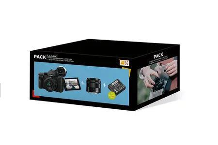 Appareil Photo Hybride Panasonic Pack Lumix G100 Noir + G Vario 12-32mm F/3,5-5,6 Panasonic