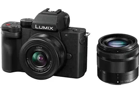 Appareil Photo Hybride Panasonic Pack Lumix G100 Noir + G Vario 12-32mm F/3,5-5,6 Panasonic