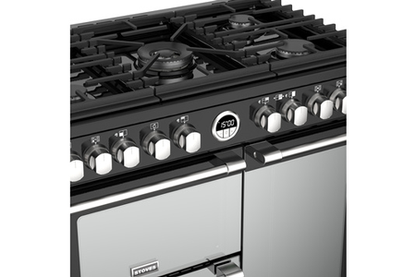 Piano de cuisson Stoves PSTERDX90DFBL sterling deluxe Stoves