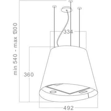 Hotte décorative îlot							ELICA				WH/F/50 GUERIN ELECTROMENAGER