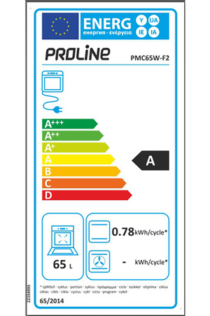 Cuisinière mixte Proline PMC65W-F2 Proline