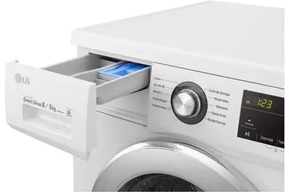 Lave-linge séchant Lg F854M22WR Lg