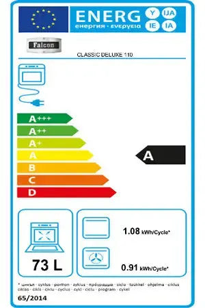 Piano de cuisson Falcon CLASSIC DELUXE - CDL110DFBL/B-EU - 110CM Falcon