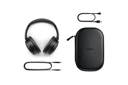 Casque Audio Bose Quietcomfort 45 Noir Bluetooth À Réduction De Bruit Active Bose