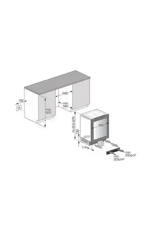 Cave de service Asko WCN15842G - Encastrable 82 cm Asko