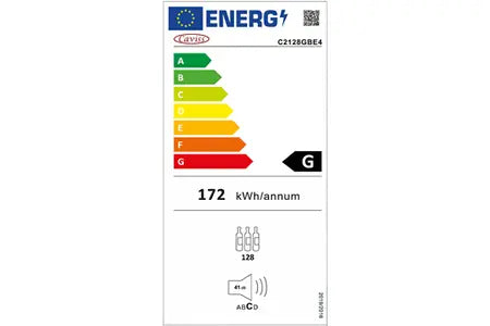 Cave de service Caviss C2128GBE4 Caviss