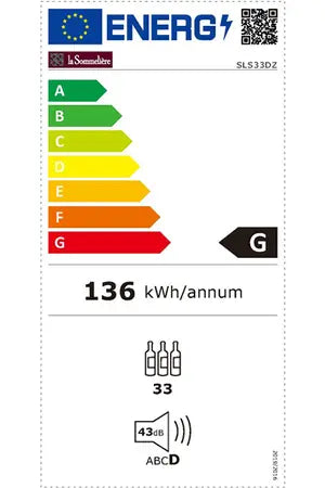 Cave de service La Sommeliere SLS33DZ La Sommeliere