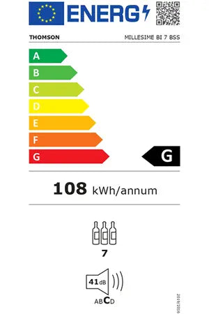 Cave de service Thomson Millesime BI-7-BSS Thomson