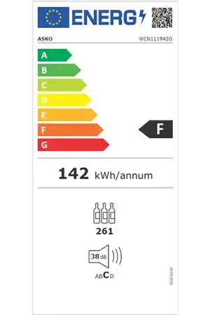 Cave de vieillissement Asko WCN111942G Asko
