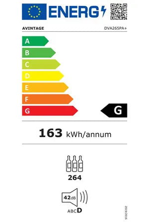 Cave de vieillissement Avintage DVA265P Avintage