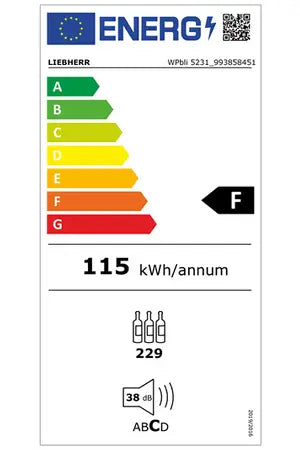 Cave de vieillissement Liebherr WPBLI5231-20 Liebherr
