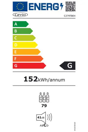 Cave multi-températures Caviss C279TBE4 Caviss