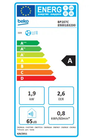 Climatiseur mobile Beko BP207C Beko