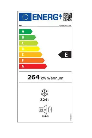 Congélateur armoire Lg GTF61PZCSE Lg