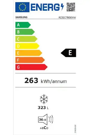 Congélateur armoire Samsung RZ32C7BDEWW Samsung