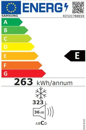 Congélateur armoire Samsung RZ32C7BEES9 Samsung