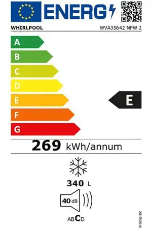 Congélateur armoire Whirlpool WVA35642NFW2 Whirlpool