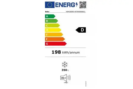 Congélateur coffre Beko HSM35050 Beko