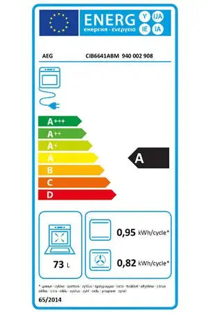 Cuisinière induction Aeg CIB6641ABM Aeg