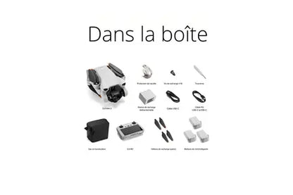 Drone Dji Mini 3 Fly More Combo Avec Radiocommande Smart Controller Dji