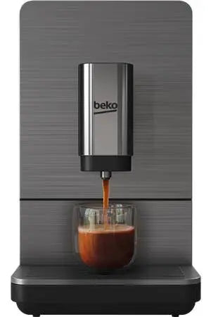 Expresso Avec Broyeur Beko Ceg6302d Inox Gris Anthracite Beko