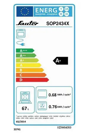 Four Sauter SOP2434X Sauter