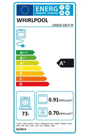 Four Whirlpool OAKZ9130PIX Whirlpool