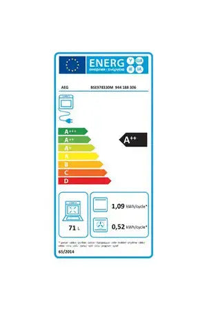 Four encastrable Aeg BSE978330M Aeg