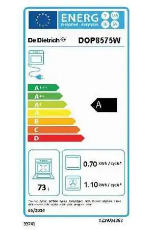 Four encastrable De Dietrich DOP8575W De Dietrich