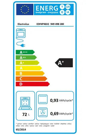 Four encastrable Electrolux EDF4P46X2 Electrolux
