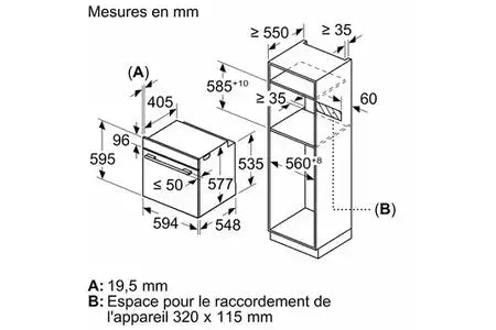 Four encastrable Neff B3ACE4AN0 Neff