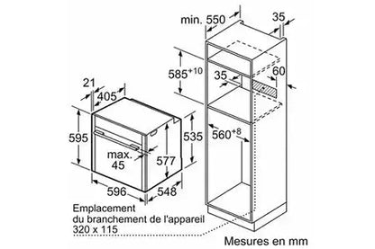 Four encastrable Neff B54CR71N0 Neff