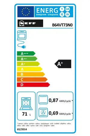 Four encastrable Neff B64VT73N0 Neff