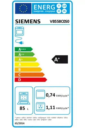 Four encastrable Siemens VB558C0S0 Siemens