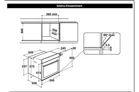 Four encastrable Whirlpool OAKZ9142PIX Whirlpool