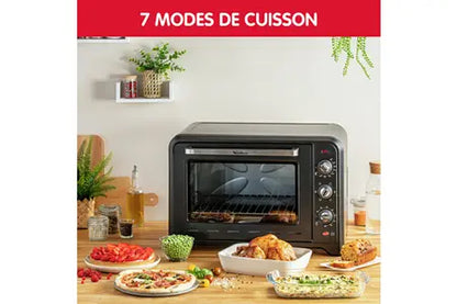 Mini four / Four posable Moulinex Optimo 60L, 7 modes de cuisson OX495810 Moulinex