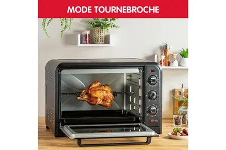 Mini four / Four posable Moulinex Optimo 60L, 7 modes de cuisson OX495810 Moulinex