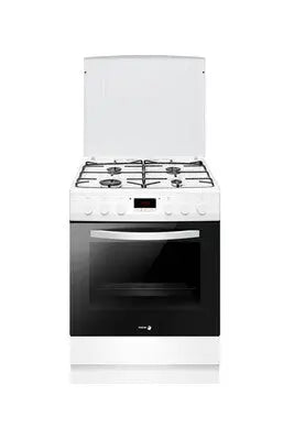 Gaziniere Fagor Cuisinière mixte a 65l 4 feux blanc facm2105b Fagor