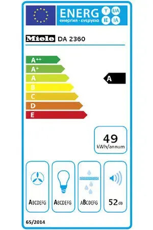 Groupe filtrant Miele DA 2360 INOX Miele