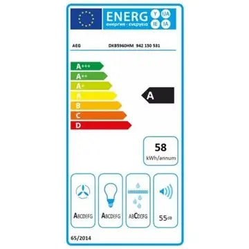 Hotte décorative murale							AEG				DKB5960HM GUERIN ELECTROMENAGER