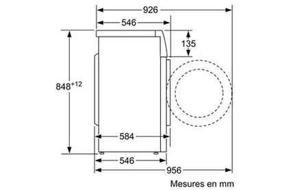 Lave-linge hublot Bosch WAJ24017FR Bosch