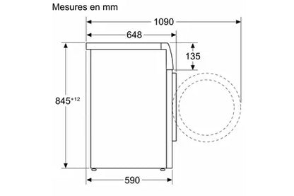 Lave-linge hublot Bosch WGB24400FR Bosch