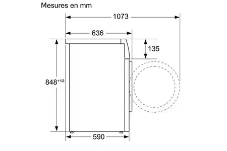 Lave-linge hublot Bosch WGG24400FR Bosch