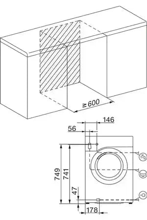 Lave-linge hublot MIELE WCG360WCS Miele