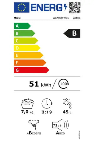Lave-linge hublot Miele WCA 020 Miele
