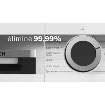 Lave linge hublot 							BOSCH				WGG0441SFR Serenity Série 4 GUERIN ELECTROMENAGER